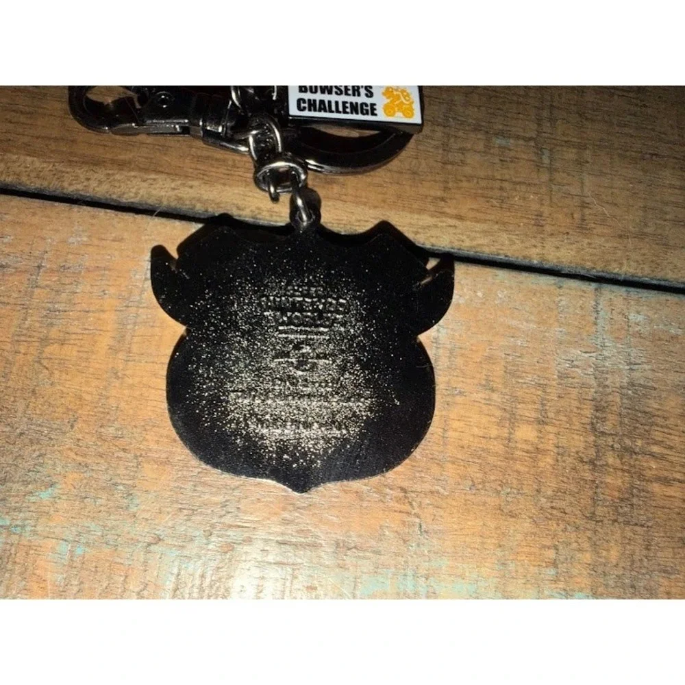 Super Nintendo World Universal Studios Bowser's Challenge Enamel Keychain New